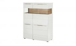Berger & Rath Highboard Claro | Weiß-Creme