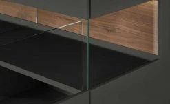 Berger & Rath Sideboard Claro | Anthrazit Sichtbare Rückwand: Wildnussbaum -Komm Store 12238694 11 202103051240