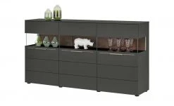 Berger & Rath Sideboard Claro | Anthrazit Sichtbare Rückwand: Wildnussbaum -Komm Store 12238694 6 202103051240
