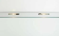 maison bleue Highboard Petit Chalet | Weiß mit Glastüren -Komm Store 12239108 2 202206232232