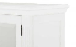 maison bleue Highboard Petit Chalet | Weiß mit Glastüren -Komm Store 12239108 3 202206232232