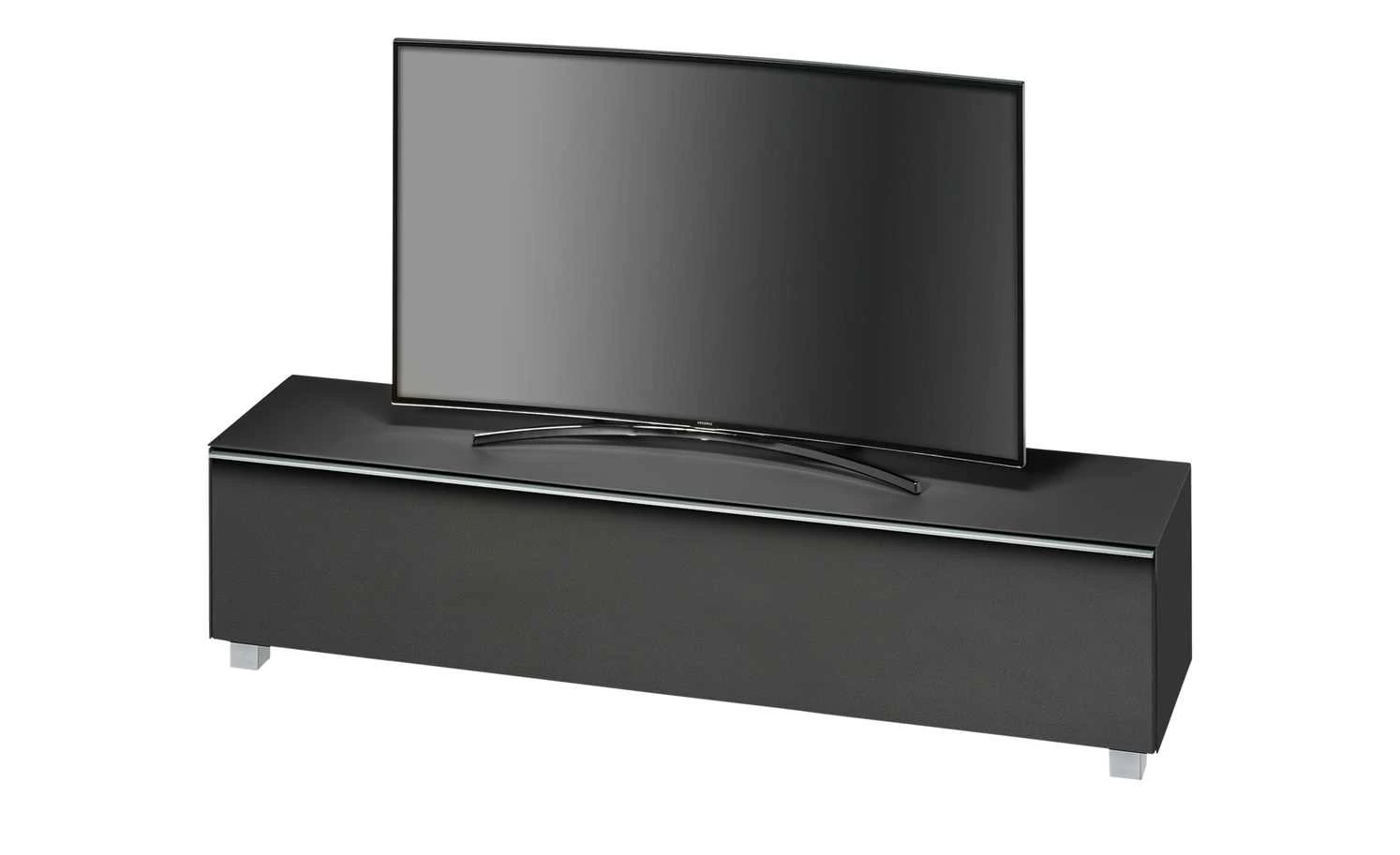 Lowboard Soundbase L | Schwarz 3 Lowboard Soundbase L | Schwarz – Bild 3