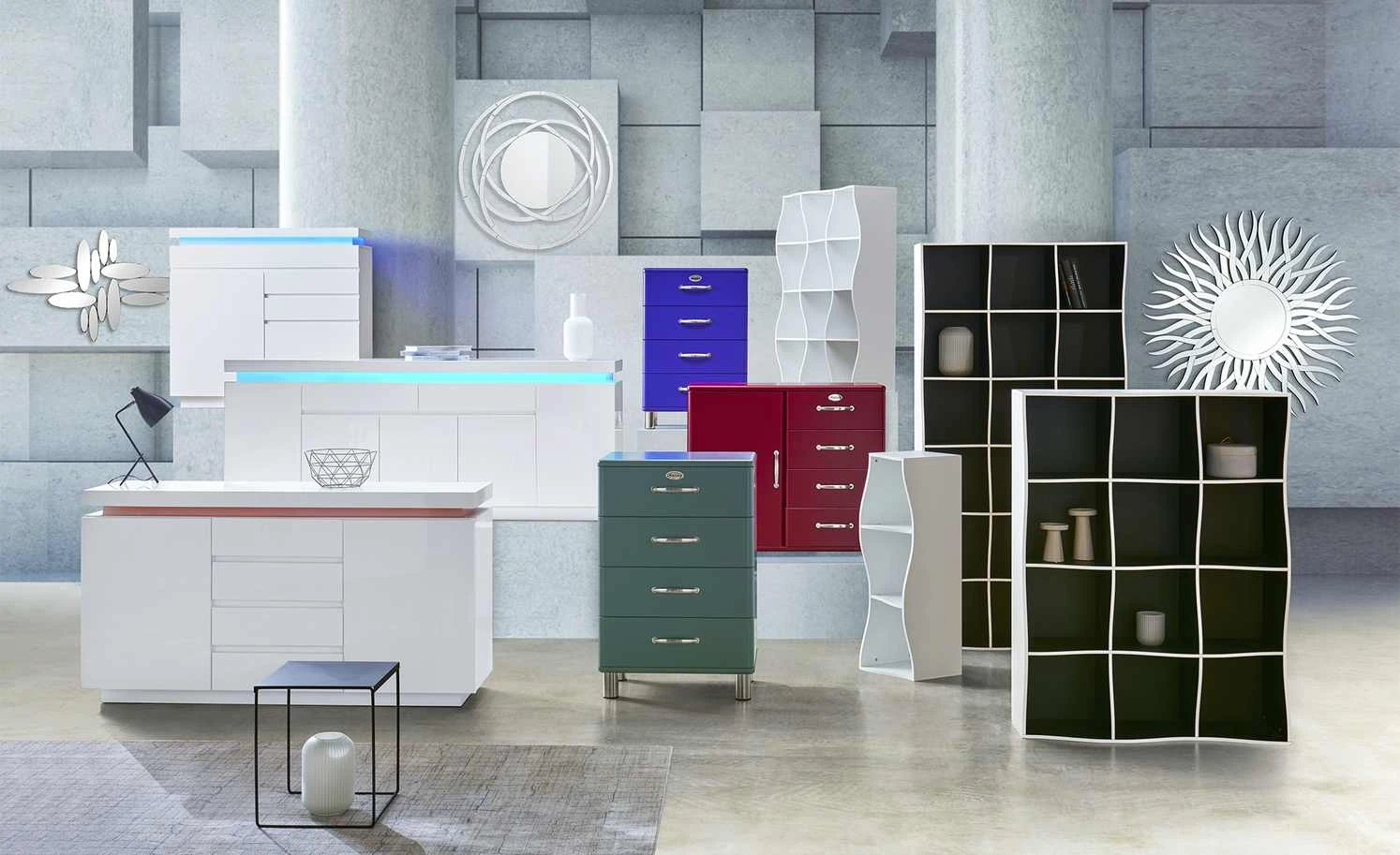 Kommode Malibu | Moosgrün 1 Kommode Malibu | Moosgrün