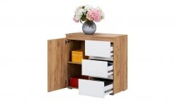 Kommode Tarent | Honigeiche (Nachbildung) / Weiß Ausführung II -Komm Store 12349660 5 201910282241