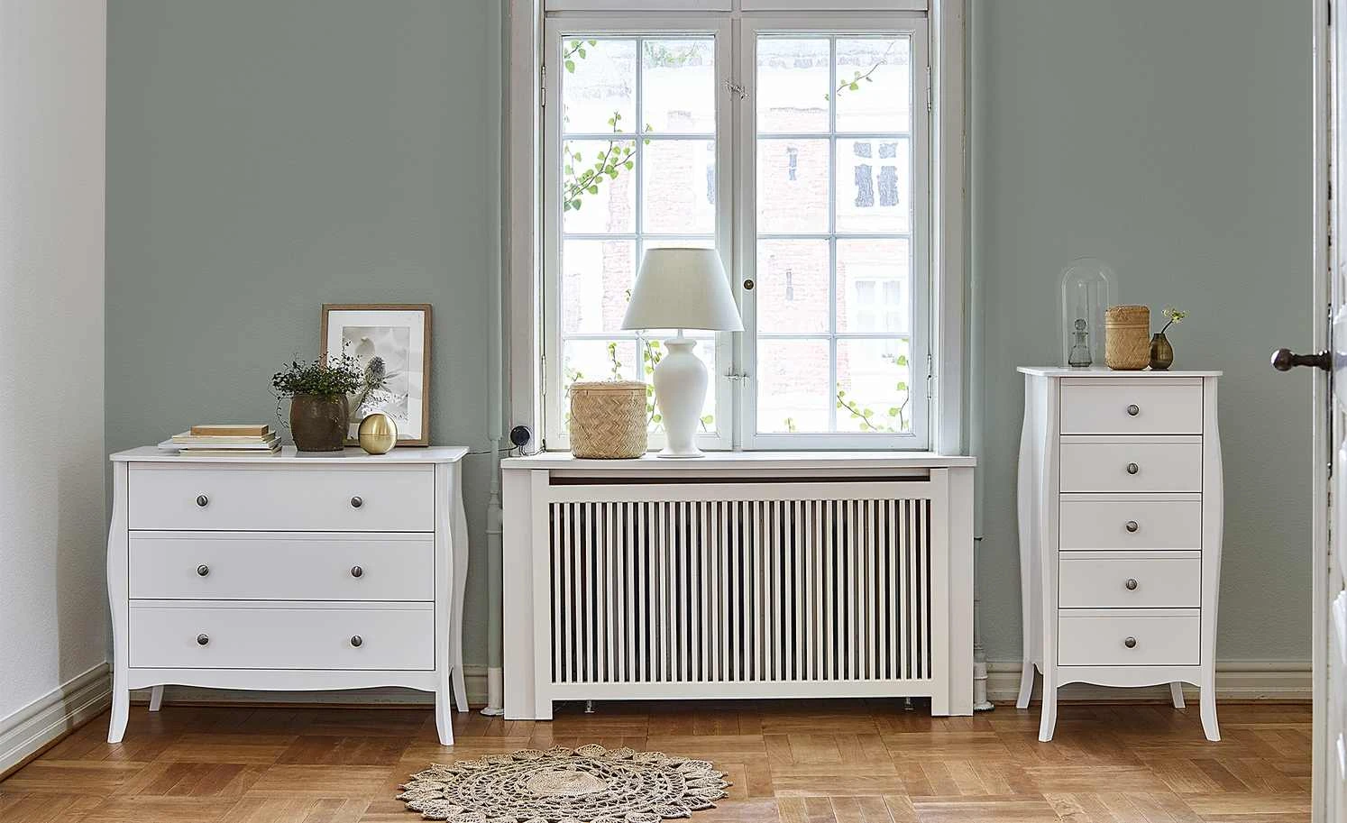 Kommode Barbona | Weiß 2 Kommode Barbona | Weiß – Bild 2