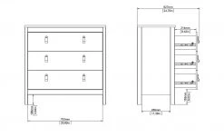 Kommode Madron | Weiß -Komm Store 13100453 7 202111192234