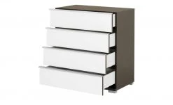 Schubkastenkommode Beda | Weiß Havanna (Taupe) -Komm Store 13101073 9 202207111247