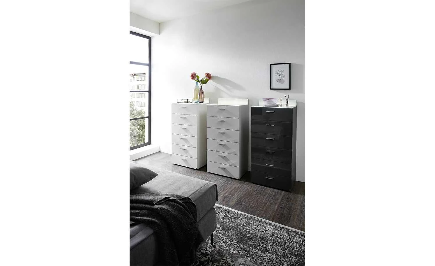 LEONARDO Schubkastenkommode Leonardo Moments 2.0 | Schiefer (Dunkelgrau) 2 LEONARDO Schubkastenkommode Leonardo Moments 2.0 | Schiefer (Dunkelgrau) – Bild 2