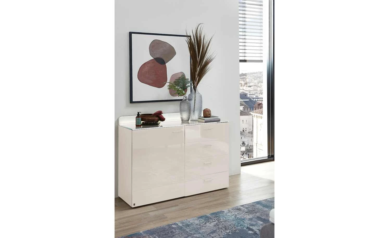 LEONARDO Kommode Leonardo Moments 2.0 | Kristallgrau 1 LEONARDO Kommode Leonardo Moments 2.0 | Kristallgrau