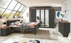 Kommode Varese | Graphit (Grau)/ Asteiche (Nachbildung) -Komm Store 13101309 3 202206011100