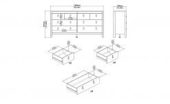 Kommode Madron | Schwarz -Komm Store 13101346 14 202205172231