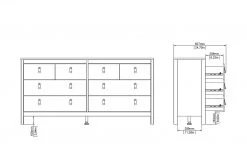 Kommode Madron | Schwarz -Komm Store 13101346 15 202205172231