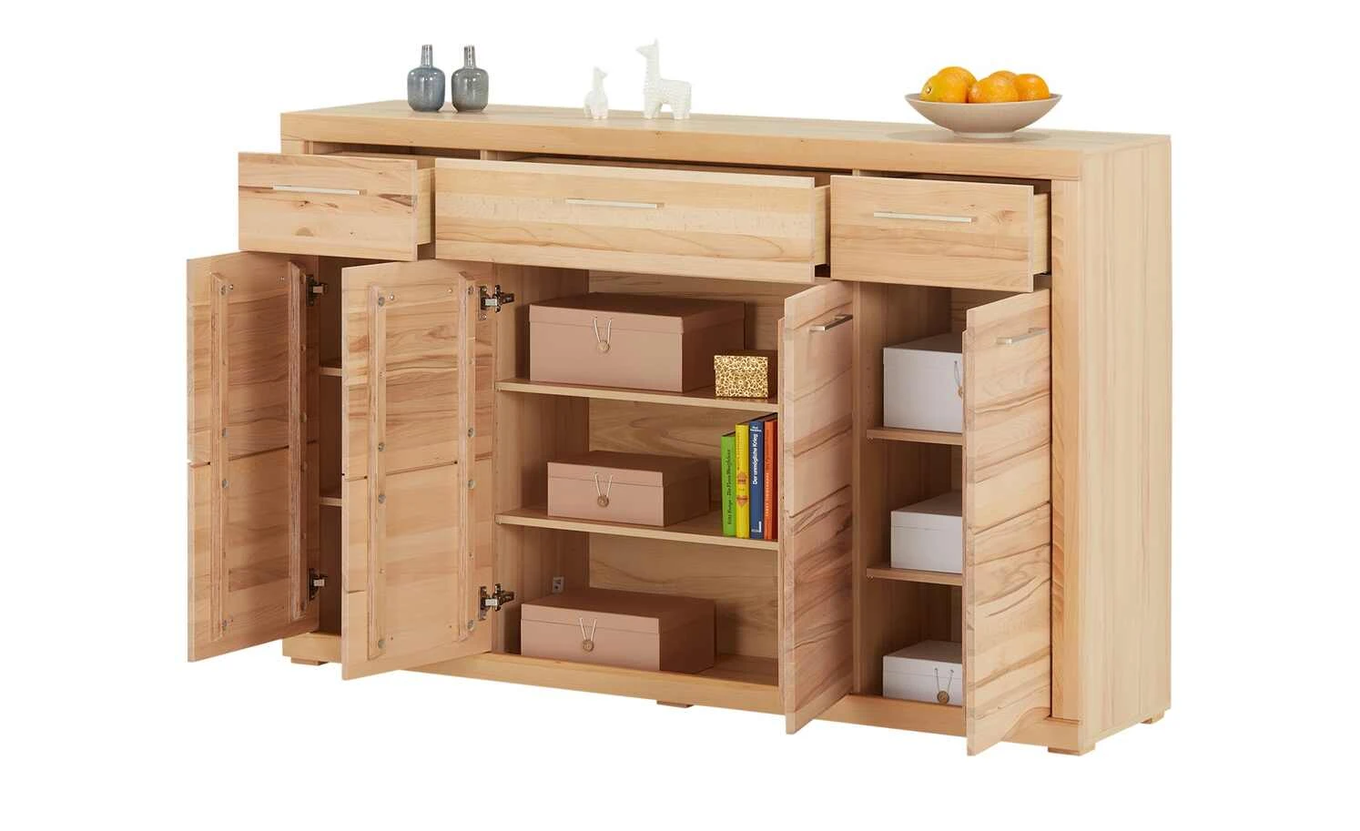 smart Highboard Oslo | Kernbuche (Nachbildung) / Kernbuche 8 smart Highboard Oslo | Kernbuche (Nachbildung) / Kernbuche – Bild 8