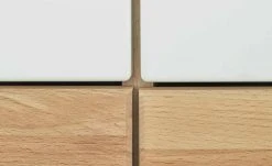 smart Highboard Oslo | Kernbuche (Nachbildung) / Kernbuche / Weiß -Komm Store 13203086 6 202006180919