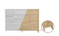 smart Highboard Oslo | Wildeiche (Nachbildung) / Wildeiche -Komm Store 13203087 12 202102022239