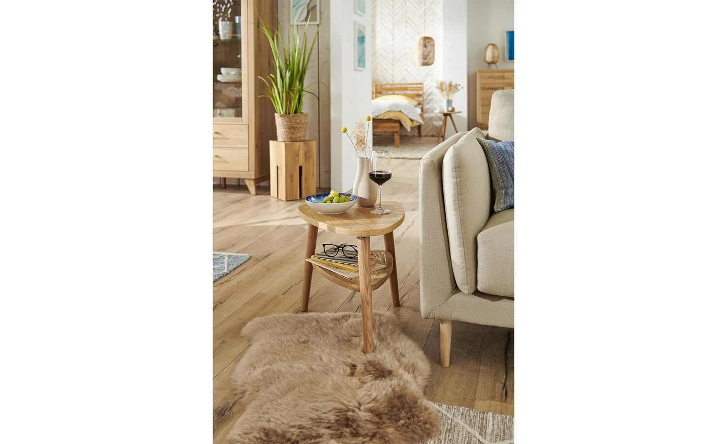 smart Vitrine Oslo | Wildeiche (Nachbildung) / Wildeiche 2 smart Vitrine Oslo | Wildeiche (Nachbildung) / Wildeiche – Bild 2