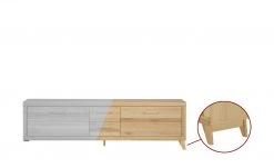 smart Lowboard Oslo | Kernbuche (Nachbildung) / Kernbuche