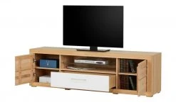 smart Lowboard Oslo | Kernbuche (Nachbildung) / Kernbuche / Weiß -Komm Store 13203108 11 202006180919