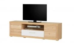 smart Lowboard Oslo | Kernbuche (Nachbildung) / Kernbuche / Weiß -Komm Store 13203108 12 202006180919