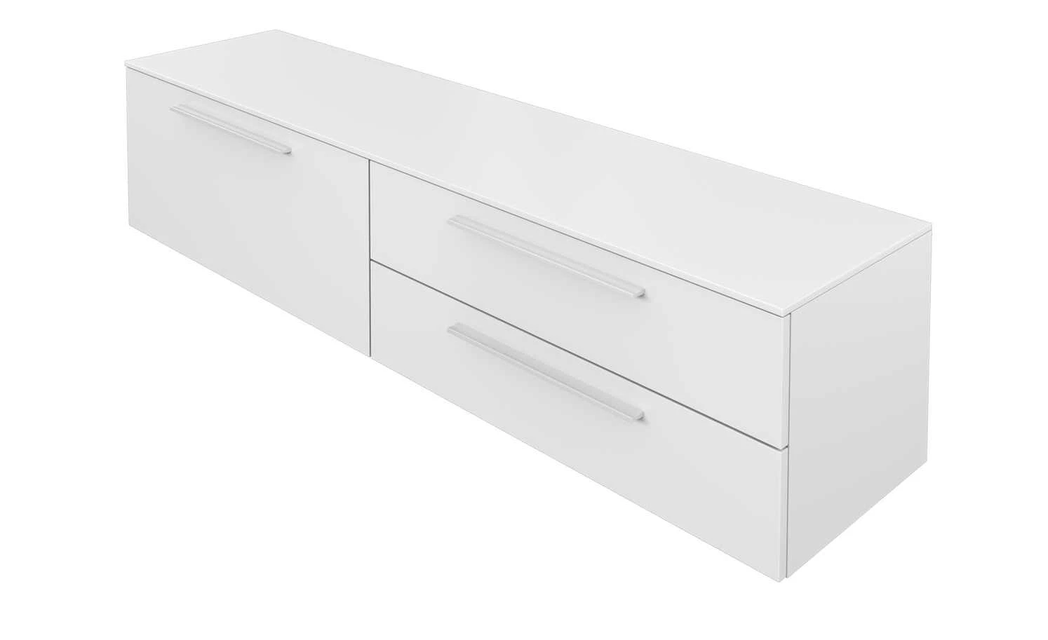 Gallery M TV-Lowboard Arrive | Weiß Ausrichtung links 2 Gallery M TV-Lowboard Arrive | Weiß Ausrichtung links – Bild 2