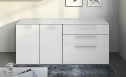 Gallery M Sideboard Arrive | Weiß Ausrichtung links