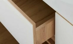 Lowboard Vetros | Asteiche (Nachbildung) / Weiß -Komm Store 13204274 2 202102151238