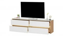 Lowboard Vetros | Asteiche (Nachbildung) / Weiß -Komm Store 13204274 20 202102151238