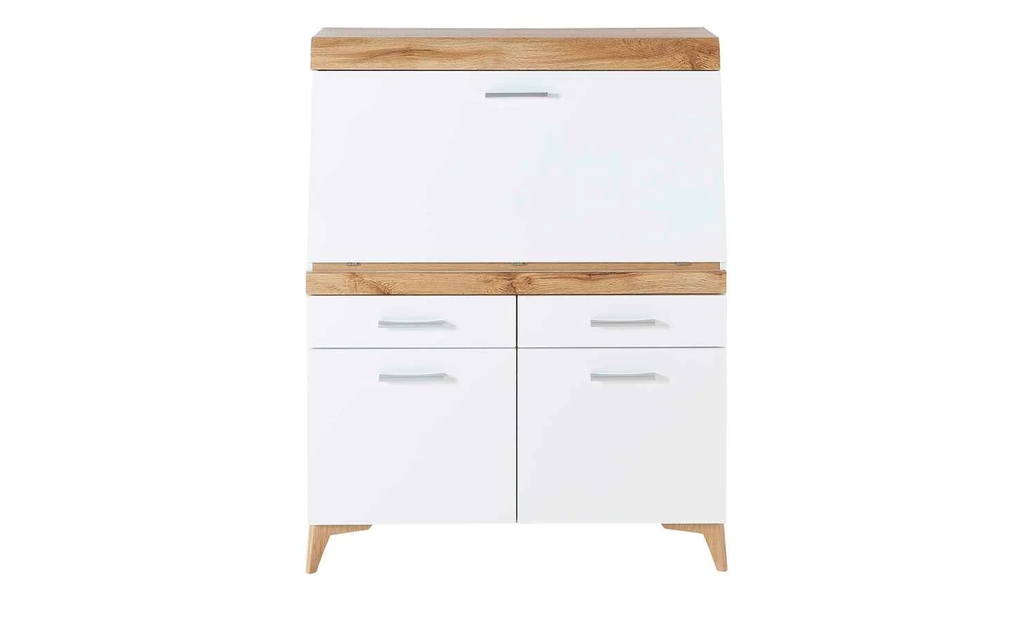 Sekretär Cortina | Weiß / Eiche (Nachbildung) 7 Sekretär Cortina | Weiß / Eiche (Nachbildung) – Bild 7