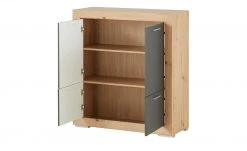 Highboard Fiesta | Asteiche (Nachbildung) / Grau 20 Highboard Fiesta | Asteiche (Nachbildung) / Grau -Komm Store 13205960 10 202209202232