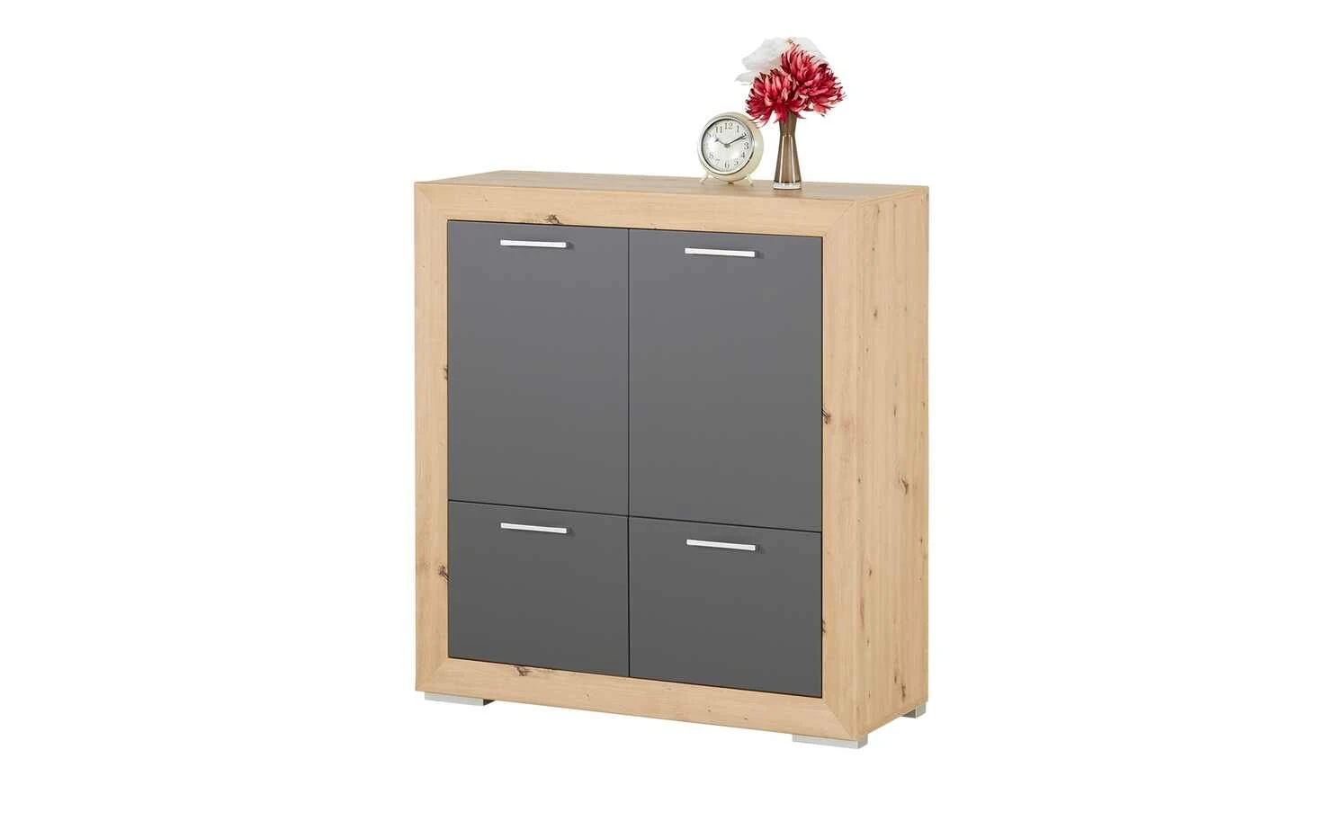 Highboard Fiesta | Asteiche (Nachbildung) / Grau 8 Highboard Fiesta | Asteiche (Nachbildung) / Grau – Bild 8