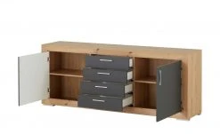 Sideboard Fiesta | Asteiche(Nachbildung) / Grau -Komm Store 13205961 10 202209202232