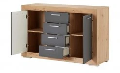 Sideboard Fiesta | Asteiche (Nachbildung) / Grau -Komm Store 13205967 2 202206211245