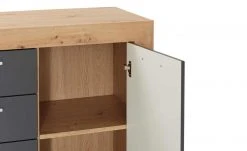 Sideboard Fiesta | Asteiche (Nachbildung) / Grau -Komm Store 13205967 8 202206211245