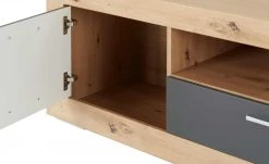 Lowboard Fiesta | Asteiche (Nachbildung) / Grau -Komm Store 13205968 7 202206211245