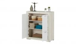 Highboard Fiesta | Eiche hell (Nachbildung) / Weiß -Komm Store 13205971 10 202202171235