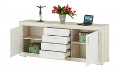 Sideboard Fiesta | Eiche hell (Nachbildung) / Weiß -Komm Store 13205972 7 202202171235