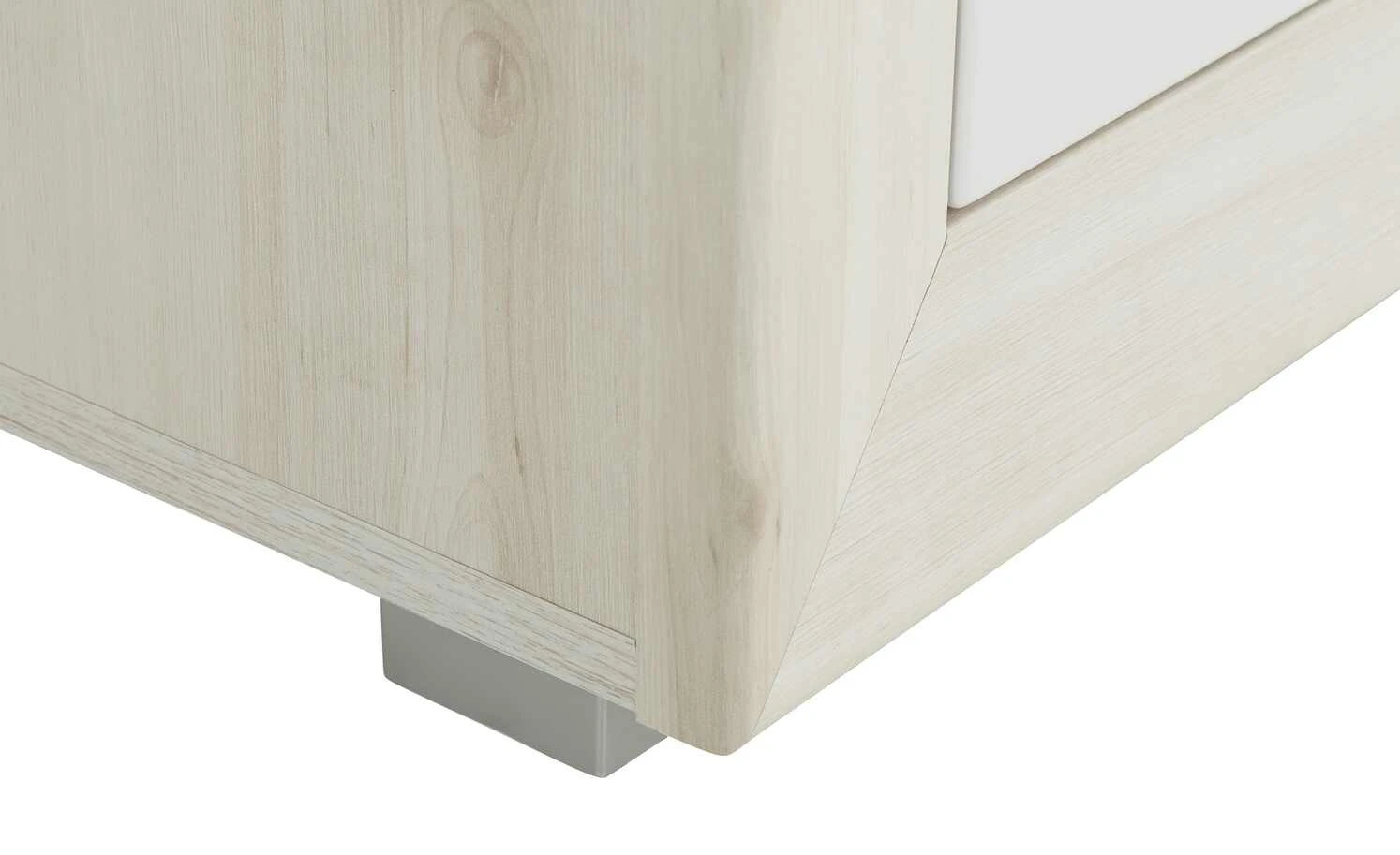 Barschrank Fiesta | Eiche hell (Nachbildung) / Weiß 2 Barschrank Fiesta | Eiche hell (Nachbildung) / Weiß – Bild 2