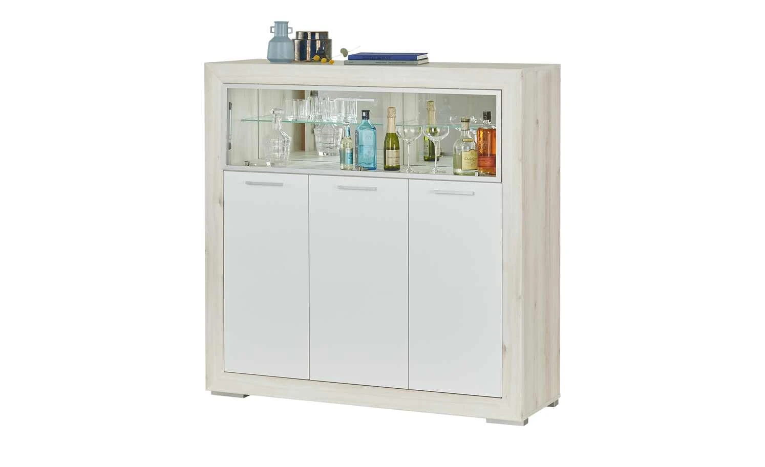 Barschrank Fiesta | Eiche hell (Nachbildung) / Weiß 10 Barschrank Fiesta | Eiche hell (Nachbildung) / Weiß – Bild 10