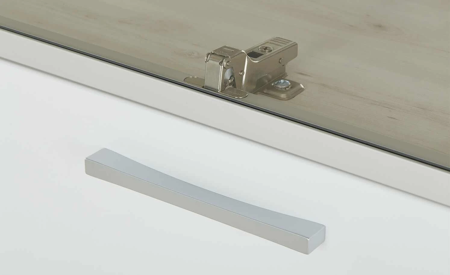 Barschrank Fiesta | Eiche hell (Nachbildung) / Weiß 4 Barschrank Fiesta | Eiche hell (Nachbildung) / Weiß – Bild 4