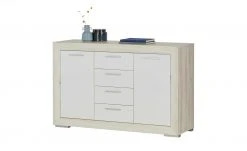 Sideboard Fiesta | Eiche hell (Nachbildung) / Weiß -Komm Store 13205978 12 202206211245