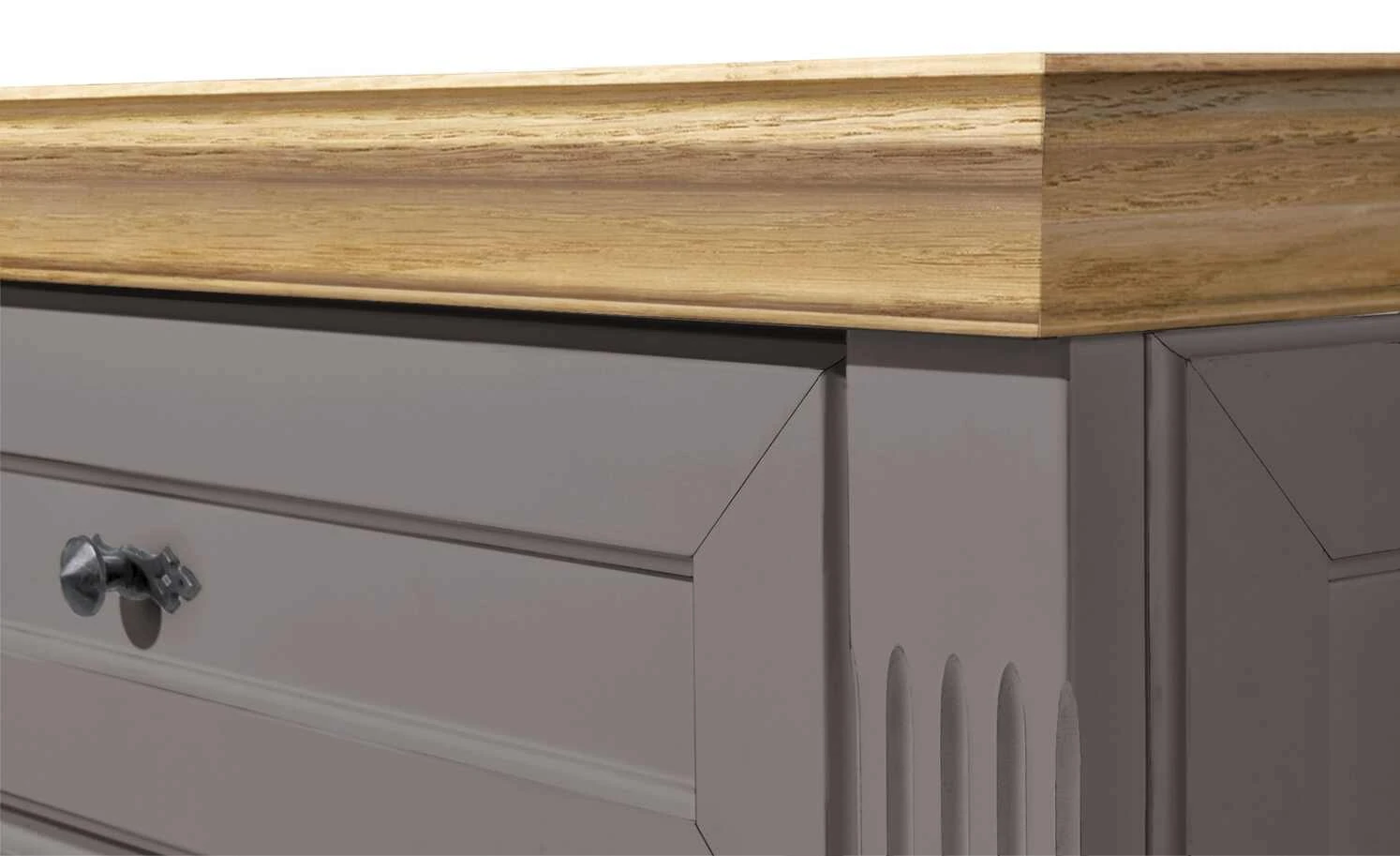 maison bleue Sekretär Petit Chalet | Graphitgrau / Asteiche 4 maison bleue Sekretär Petit Chalet | Graphitgrau / Asteiche – Bild 4