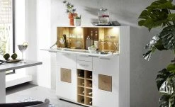 Barschrank Cortina | Weiß