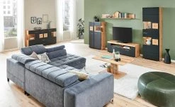 Sideboard Cortina | Eiche Altholz (Nachbildung ) / Schwarz -Komm Store 13207048 1 202208051301