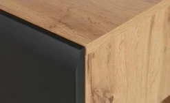 Sideboard Cortina | Eiche Altholz (Nachbildung ) / Schwarz -Komm Store 13207048 11 202209212234