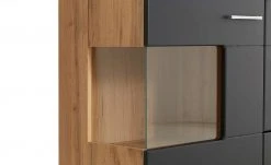Sideboard Cortina | Eiche Altholz (Nachbildung ) / Schwarz -Komm Store 13207048 18 202209212234