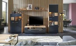 Sideboard Cortina | Eiche Altholz (Nachbildung ) / Schwarz -Komm Store 13207048 2 202209192234