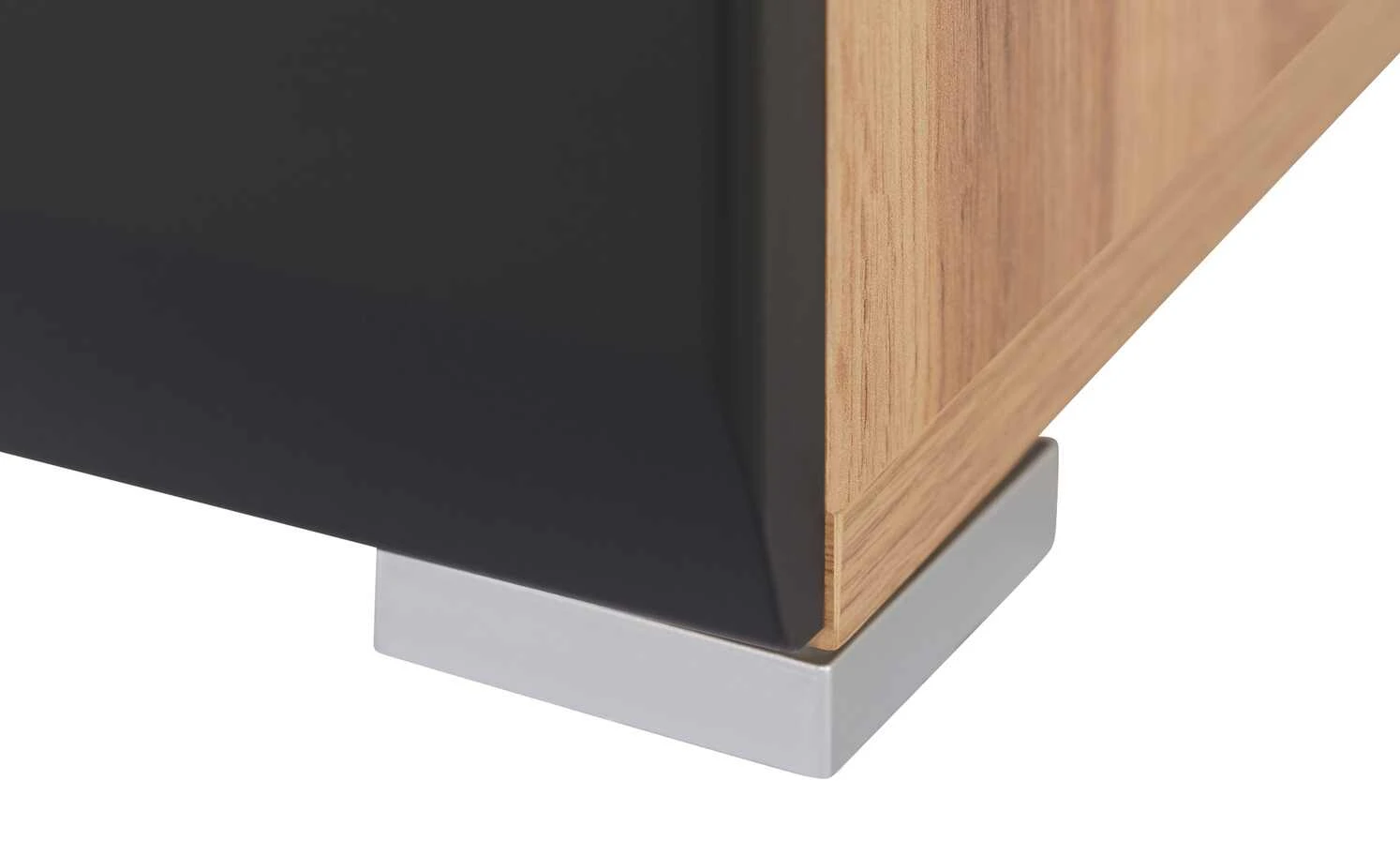 Barschrank Cortina | Eiche Altholz (Nachbildung) / Schwarz 16 Barschrank Cortina | Eiche Altholz (Nachbildung) / Schwarz – Bild 16
