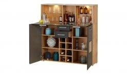 Barschrank Cortina | Eiche Altholz (Nachbildung) / Schwarz 24 Barschrank Cortina | Eiche Altholz (Nachbildung) / Schwarz -Komm Store 13207056 3 202207042232