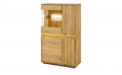 Westerburg Vitrine massiv Texas | Wildeiche Links