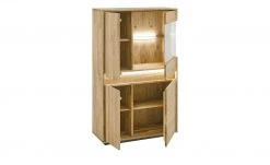 Westerburg Vitrine massiv Texas | Wildeiche Bianco Rechts -Komm Store 13207611 6 202209091237